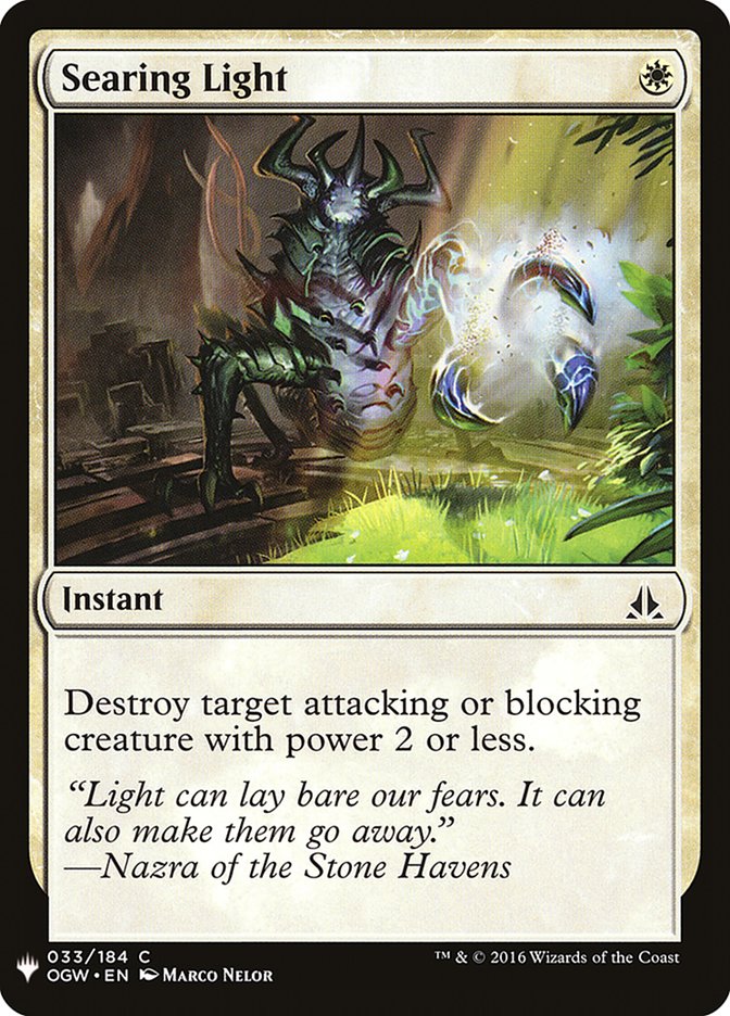 Searing Light [Mystery Booster] | Game Haven TX