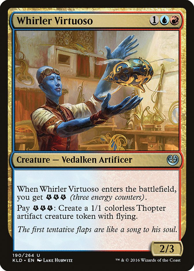 Whirler Virtuoso [Kaladesh] | Game Haven TX