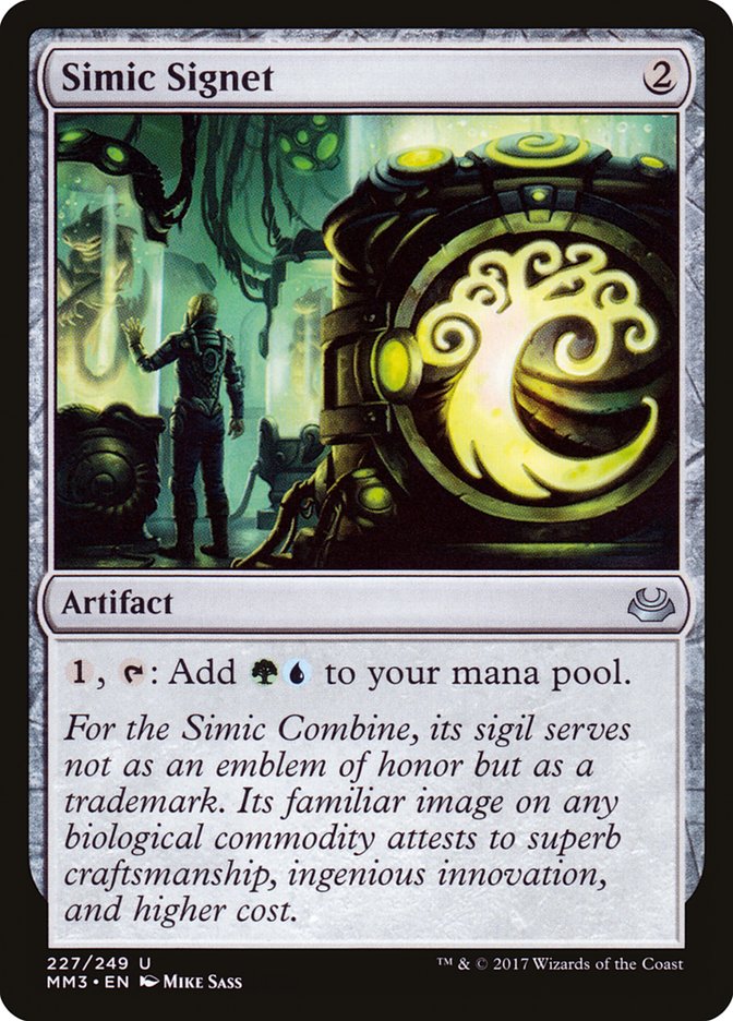 Simic Signet [Modern Masters 2017] | Game Haven TX