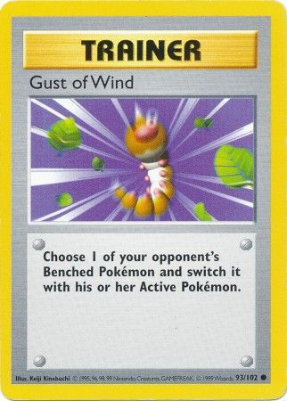 Gust of Wind (93/102) [Base Set Shadowless Unlimited] | Game Haven TX