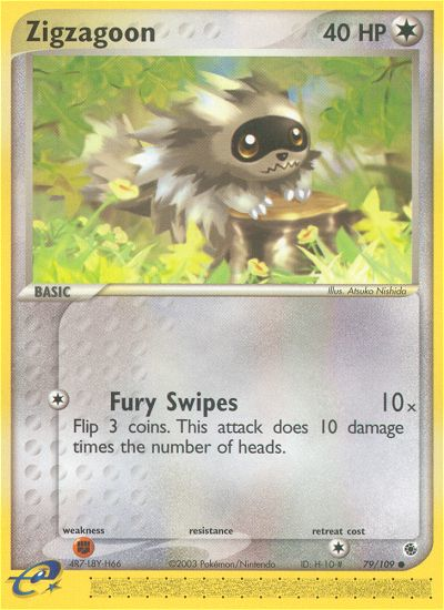 Zigzagoon (79/109) [EX: Ruby & Sapphire] | Game Haven TX