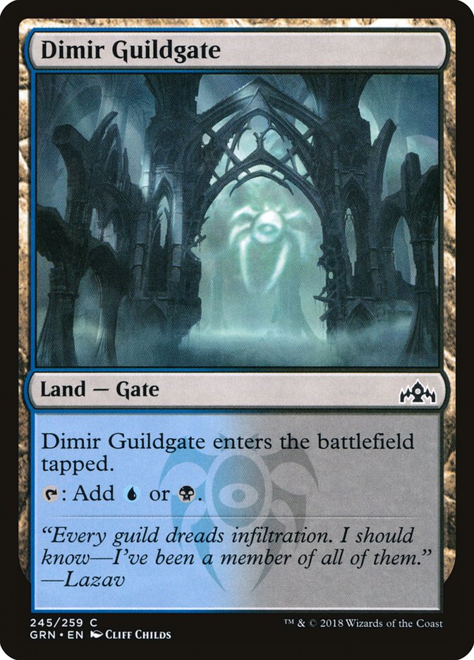 Dimir Guildgate (245/259) [Guilds of Ravnica] | Game Haven TX