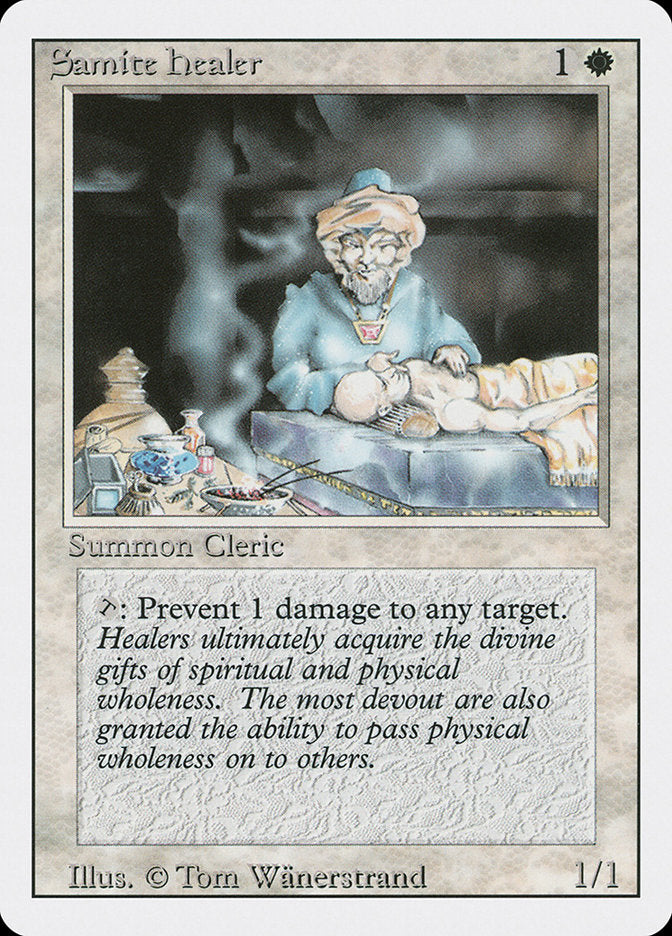 Samite Healer [Revised Edition] | Game Haven TX
