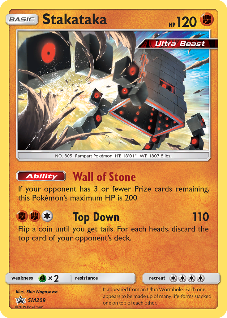 Stakataka (SM209) [Sun & Moon: Black Star Promos] | Game Haven TX