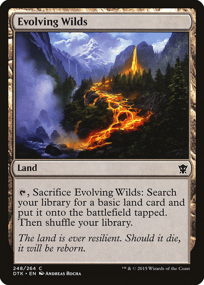 Evolving Wilds [Dragons of Tarkir] | Game Haven TX