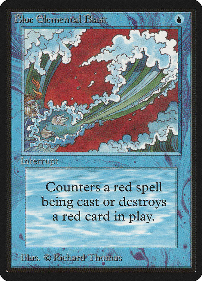 Blue Elemental Blast [Limited Edition Beta] | Game Haven TX