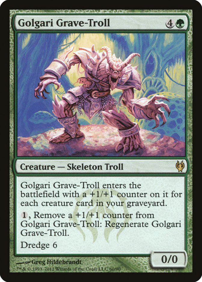 Golgari Grave-Troll [Duel Decks: Izzet vs. Golgari] | Game Haven TX