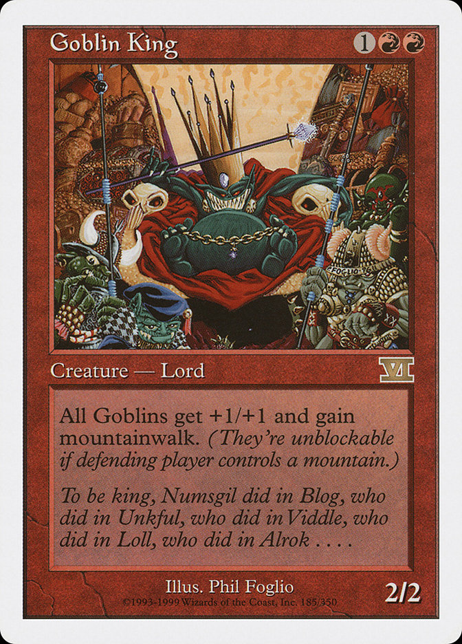 Goblin King [Classic Sixth Edition] | Game Haven TX