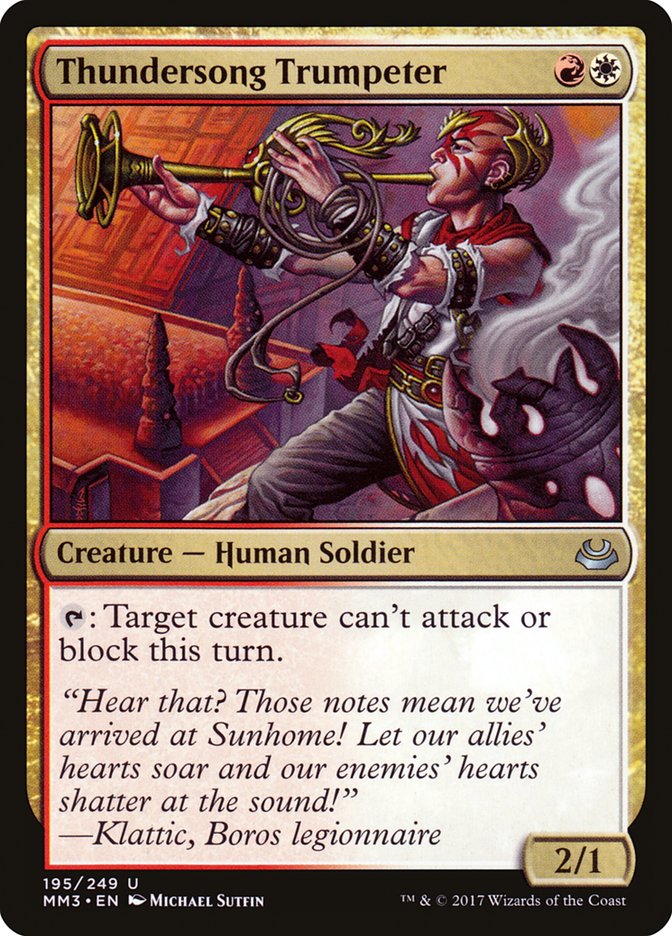 Thundersong Trumpeter [Modern Masters 2017] | Game Haven TX