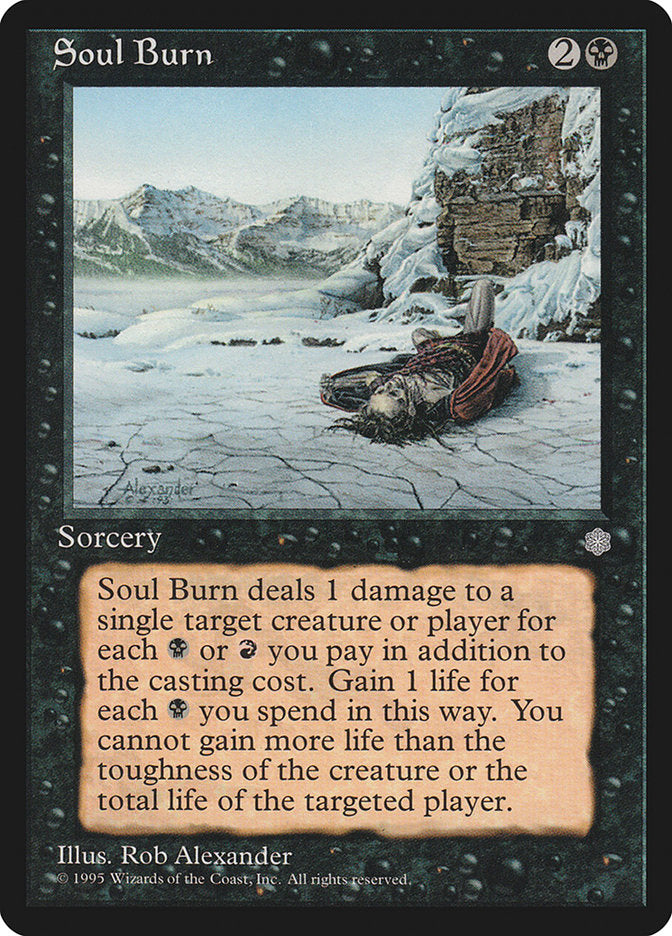 Soul Burn [Ice Age] | Game Haven TX