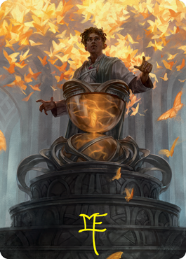 Introduction to Prophecy Art Card (Gold-Stamped Signature) [Strixhaven: School of Mages Art Series] | Game Haven TX