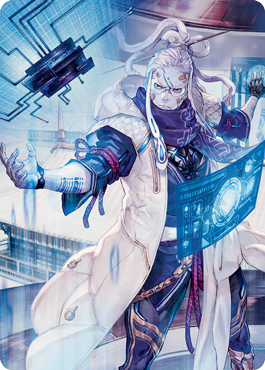 Tameshi, Reality Architect 2 Art Card [Kamigawa: Neon Dynasty Art Series] | Game Haven TX