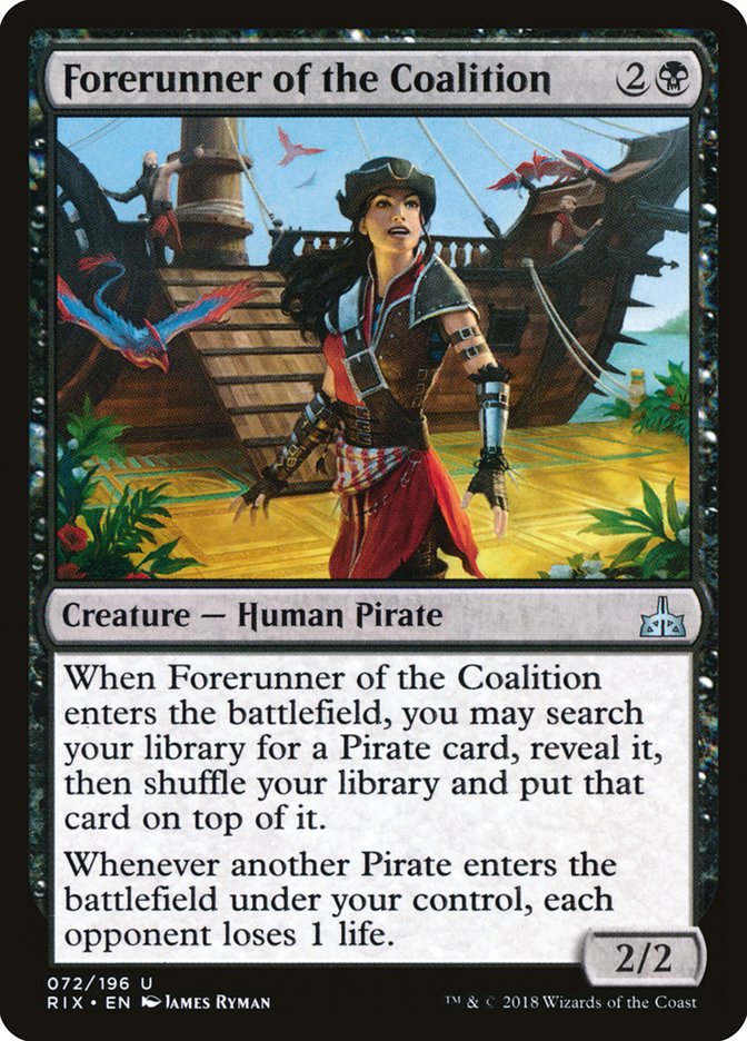 Forerunner of the Coalition [Rivals of Ixalan] | Game Haven TX