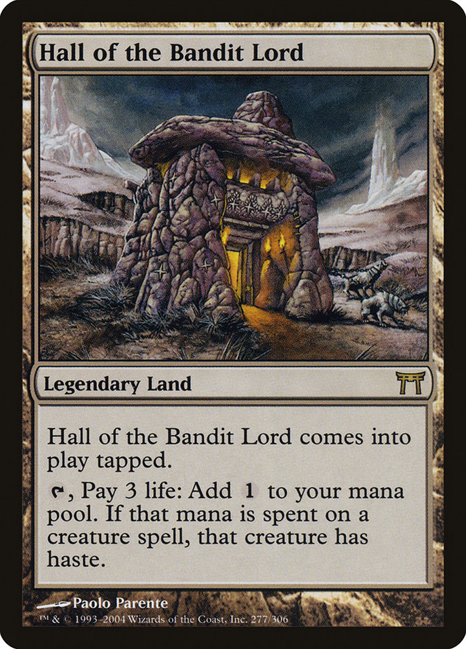 Hall of the Bandit Lord [Champions of Kamigawa] | Game Haven TX