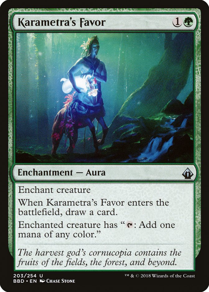 Karametra's Favor [Battlebond] | Game Haven TX