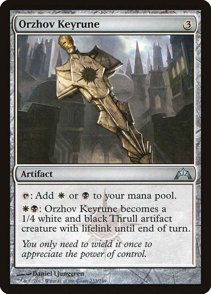 Orzhov Keyrune [Gatecrash] | Game Haven TX