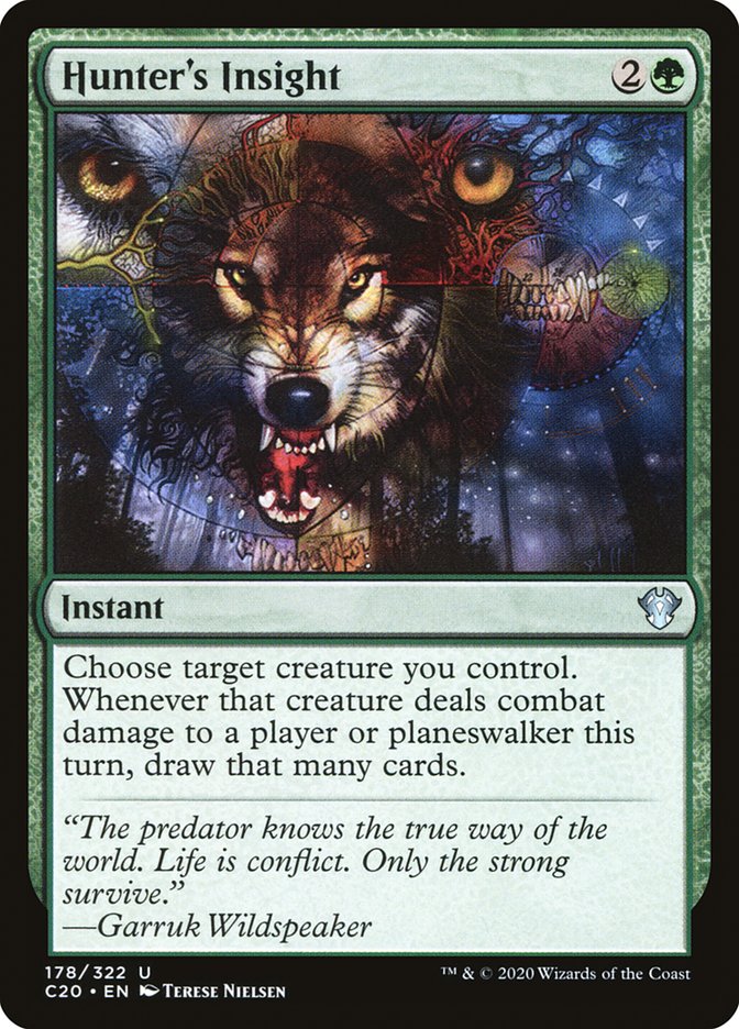 Hunter's Insight [Commander 2020] | Game Haven TX