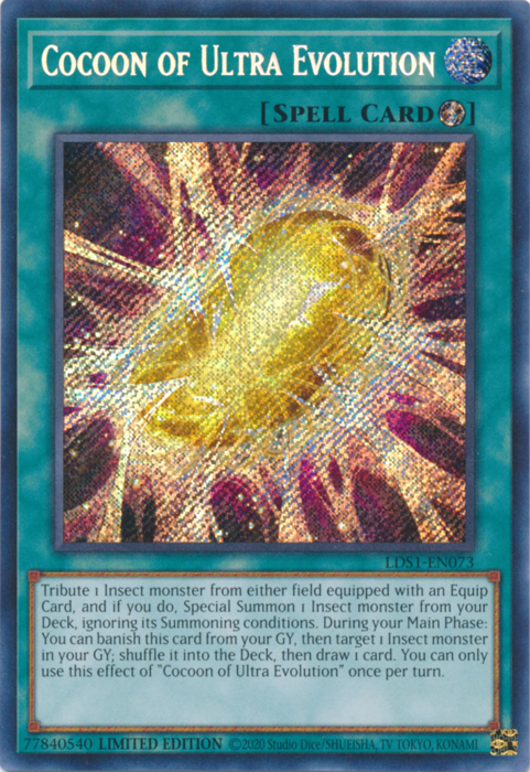Cocoon of Ultra Evolution [LDS1-EN073] Secret Rare | Game Haven TX