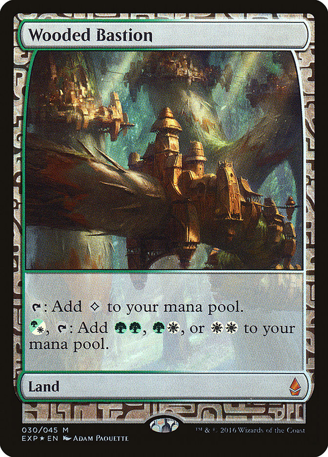 Wooded Bastion [Zendikar Expeditions] | Game Haven TX