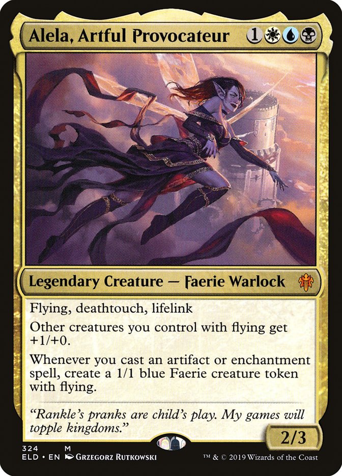 Alela, Artful Provocateur [Throne of Eldraine] | Game Haven TX