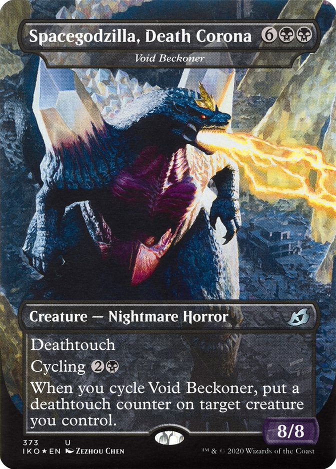 Void Beckoner - Spacegodzilla, Death Corona (Godzilla Series) [Ikoria: Lair of Behemoths] | Game Haven TX