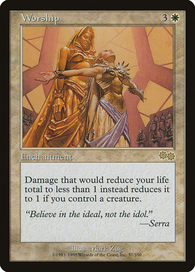 Worship [Urza's Saga] | Game Haven TX