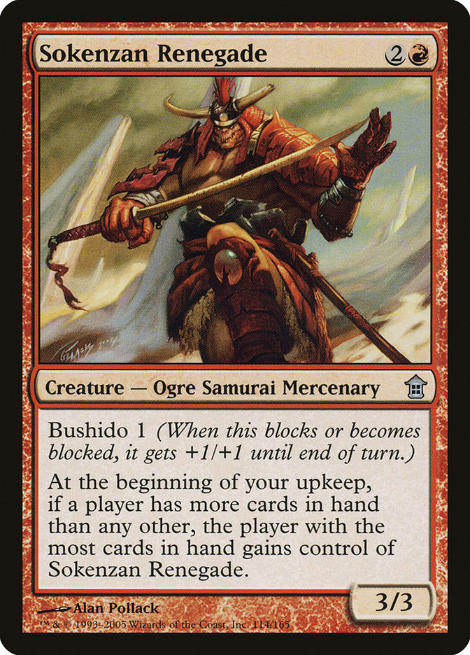Sokenzan Renegade [Saviors of Kamigawa] | Game Haven TX