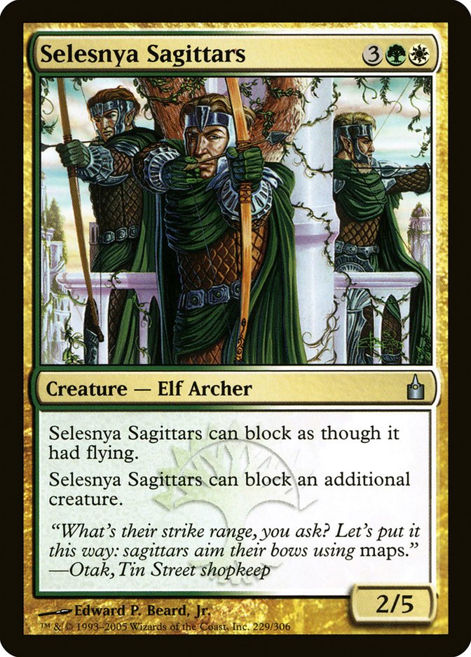 Selesnya Sagittars [Ravnica: City of Guilds] | Game Haven TX