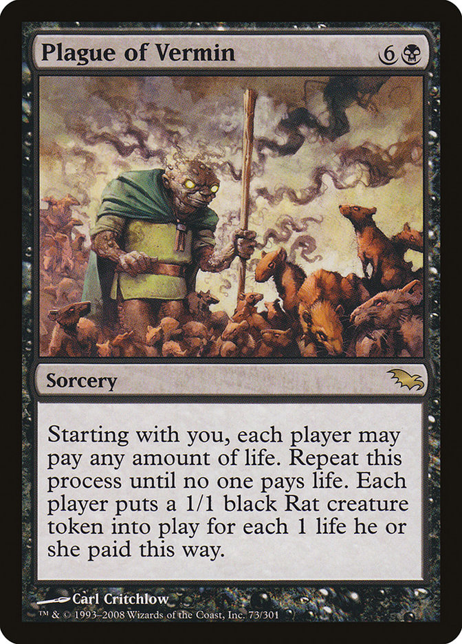 Plague of Vermin [Shadowmoor] | Game Haven TX