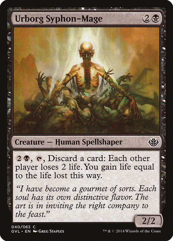 Urborg Syphon-Mage [Duel Decks Anthology: Garruk vs. Liliana] | Game Haven TX