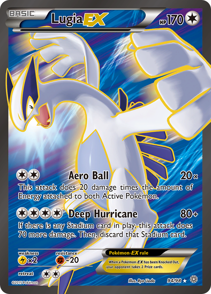 Lugia EX (94/98) [XY: Ancient Origins] | Game Haven TX