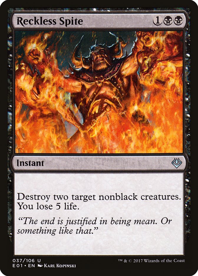 Reckless Spite [Archenemy: Nicol Bolas] | Game Haven TX