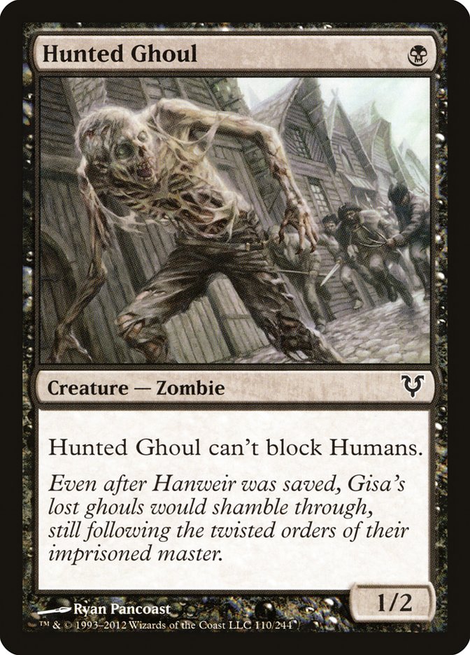 Hunted Ghoul [Avacyn Restored] | Game Haven TX