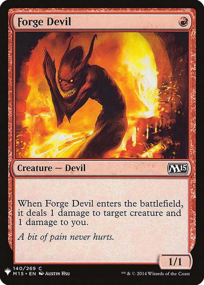 Forge Devil [Mystery Booster] | Game Haven TX