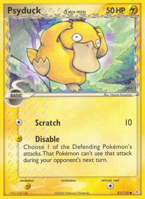 Psyduck (81/110) (Delta Species) [EX: Holon Phantoms] | Game Haven TX