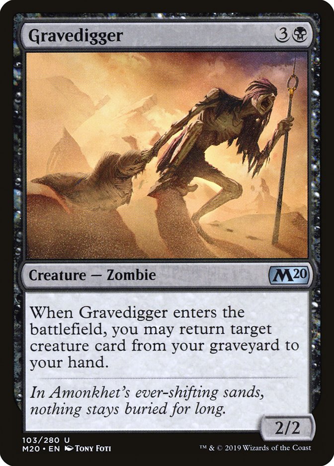 Gravedigger [Core Set 2020] | Game Haven TX