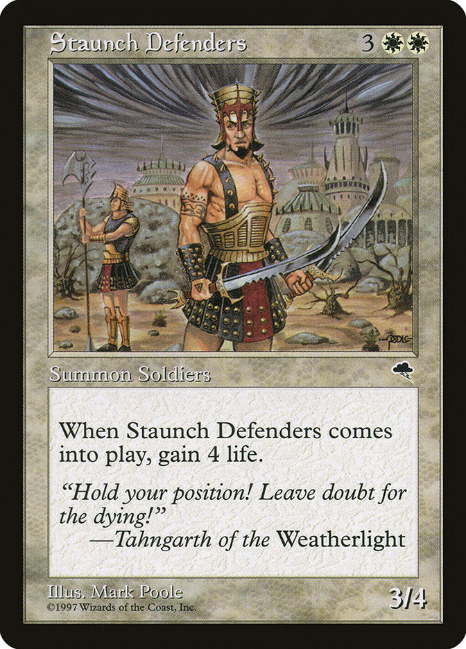 Staunch Defenders [Tempest] | Game Haven TX