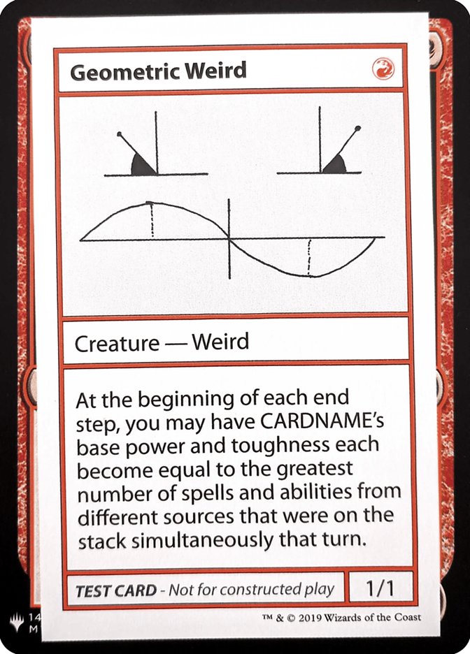 Geometric Weird [Mystery Booster Playtest Cards] | Game Haven TX
