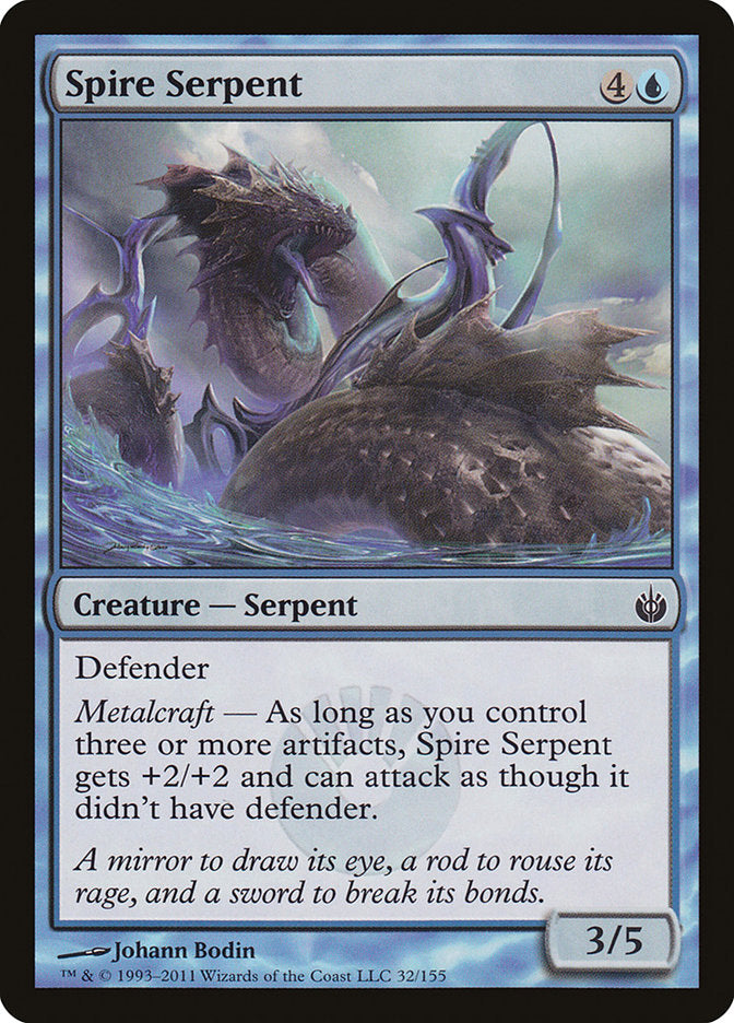 Spire Serpent [Mirrodin Besieged] | Game Haven TX