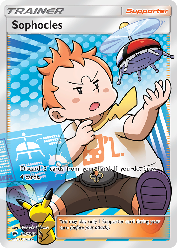Sophocles (146/147) [Sun & Moon: Burning Shadows] | Game Haven TX