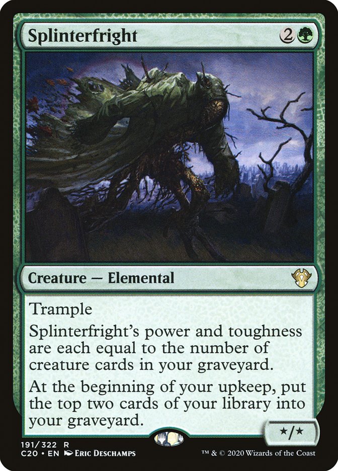 Splinterfright [Commander 2020] | Game Haven TX