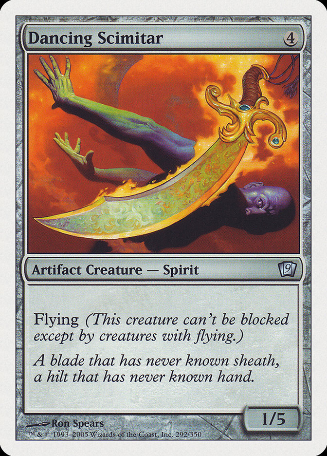 Dancing Scimitar [Ninth Edition] | Game Haven TX