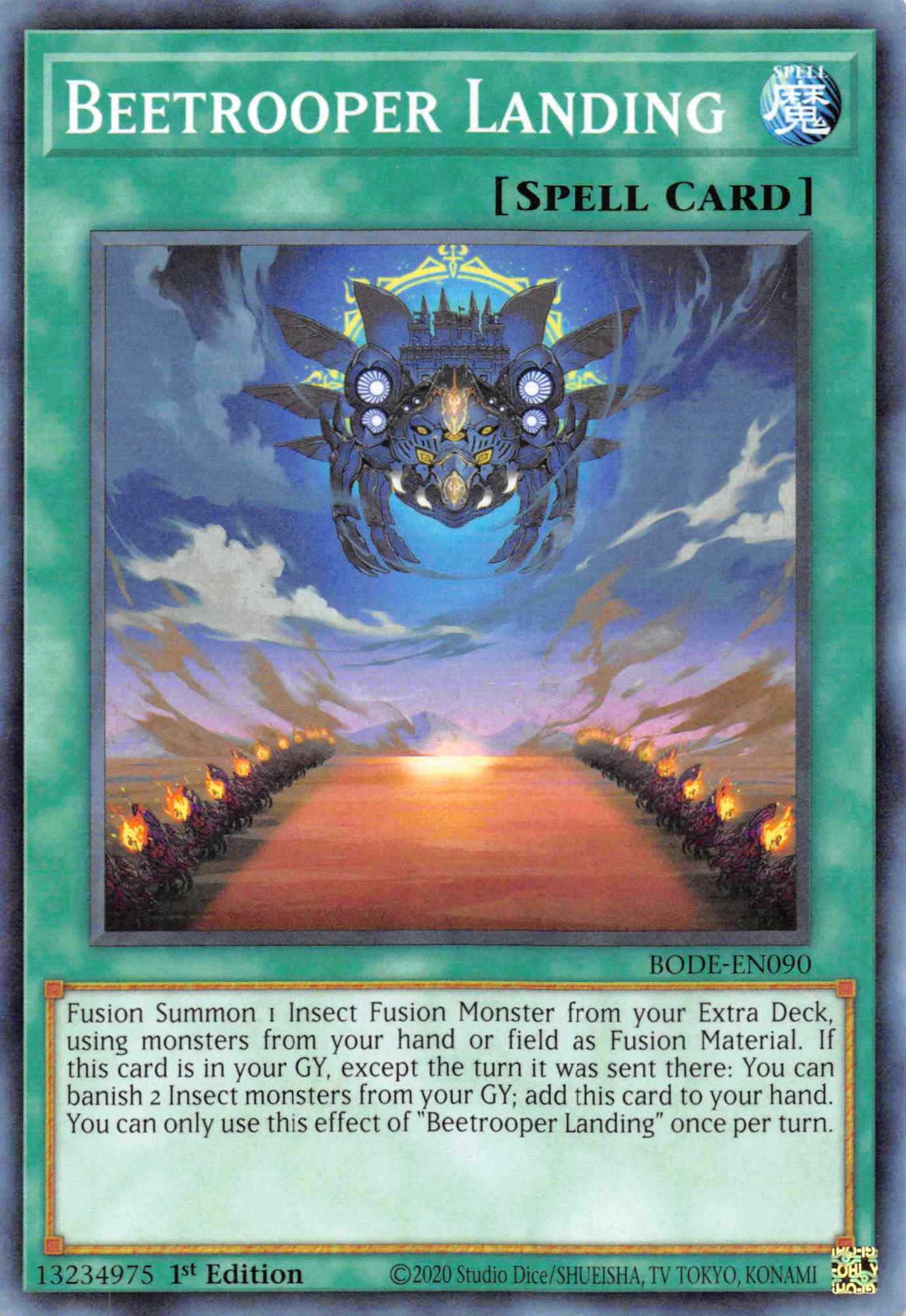 Beetrooper Landing [BODE-EN090] Common | Game Haven TX