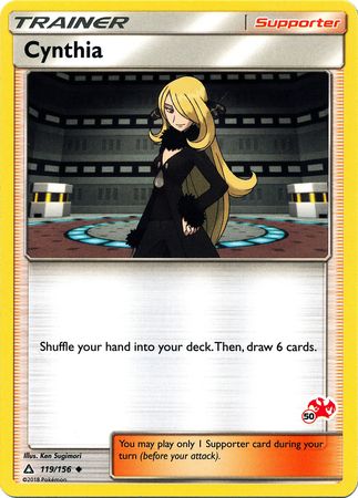 Cynthia (119/156) (Charizard Stamp #50) [Battle Academy 2020] | Game Haven TX