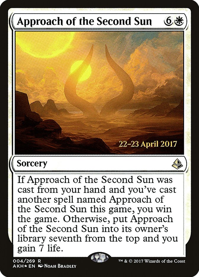 Approach of the Second Sun [Amonkhet Promos] | Game Haven TX
