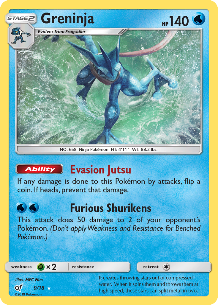 Greninja (9/18) [Sun & Moon: Detective Pikachu] | Game Haven TX