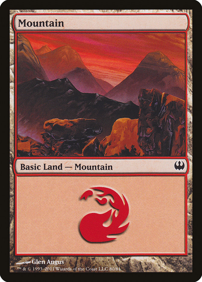 Mountain [Duel Decks: Knights vs. Dragons] | Game Haven TX