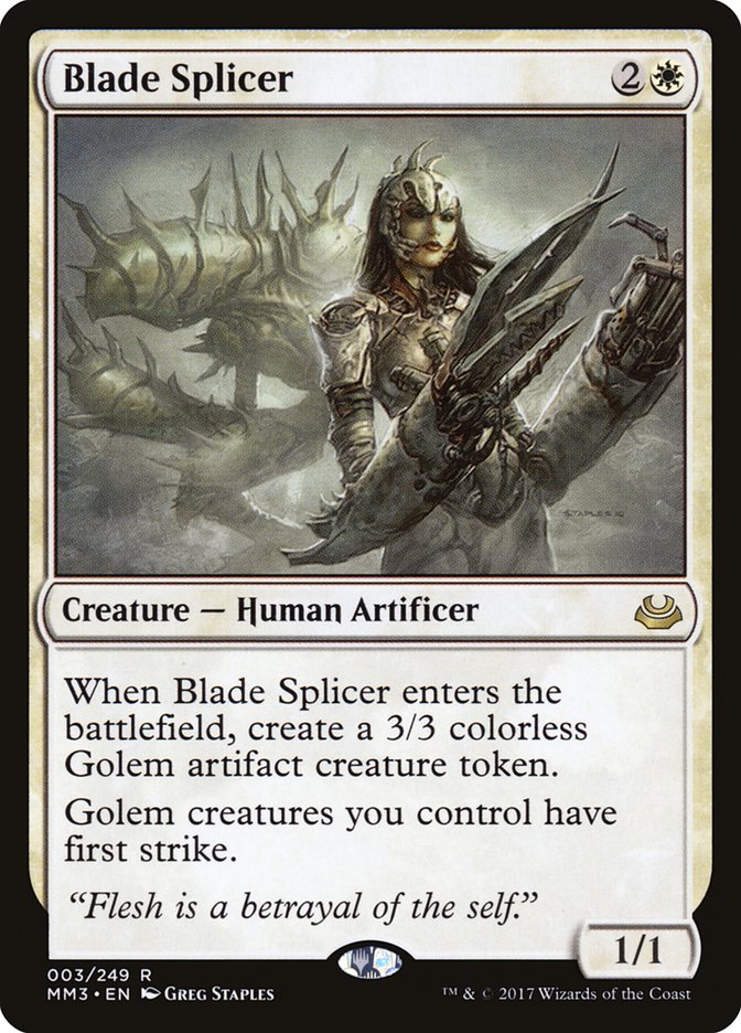 Blade Splicer [Modern Masters 2017] | Game Haven TX