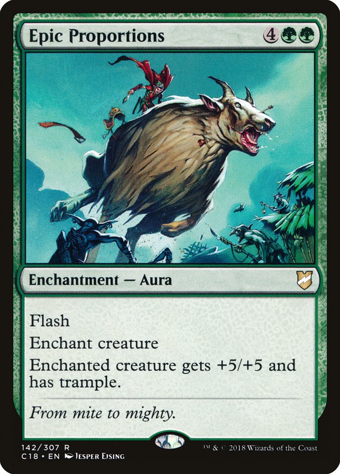 Epic Proportions [Commander 2018] | Game Haven TX