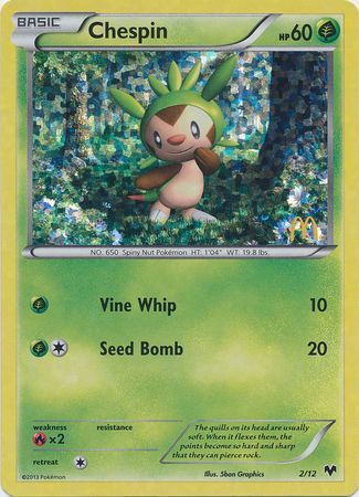 Chespin (2/12) [McDonald's Promos: 2014 Collection] | Game Haven TX